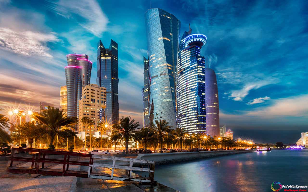 دانلود والپيپر برج هاي قطر
