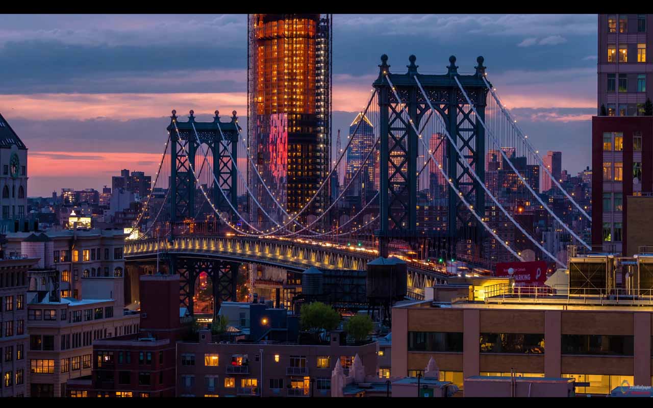 دانلود والپیپر متحرک نمایی از شهر نیویورک