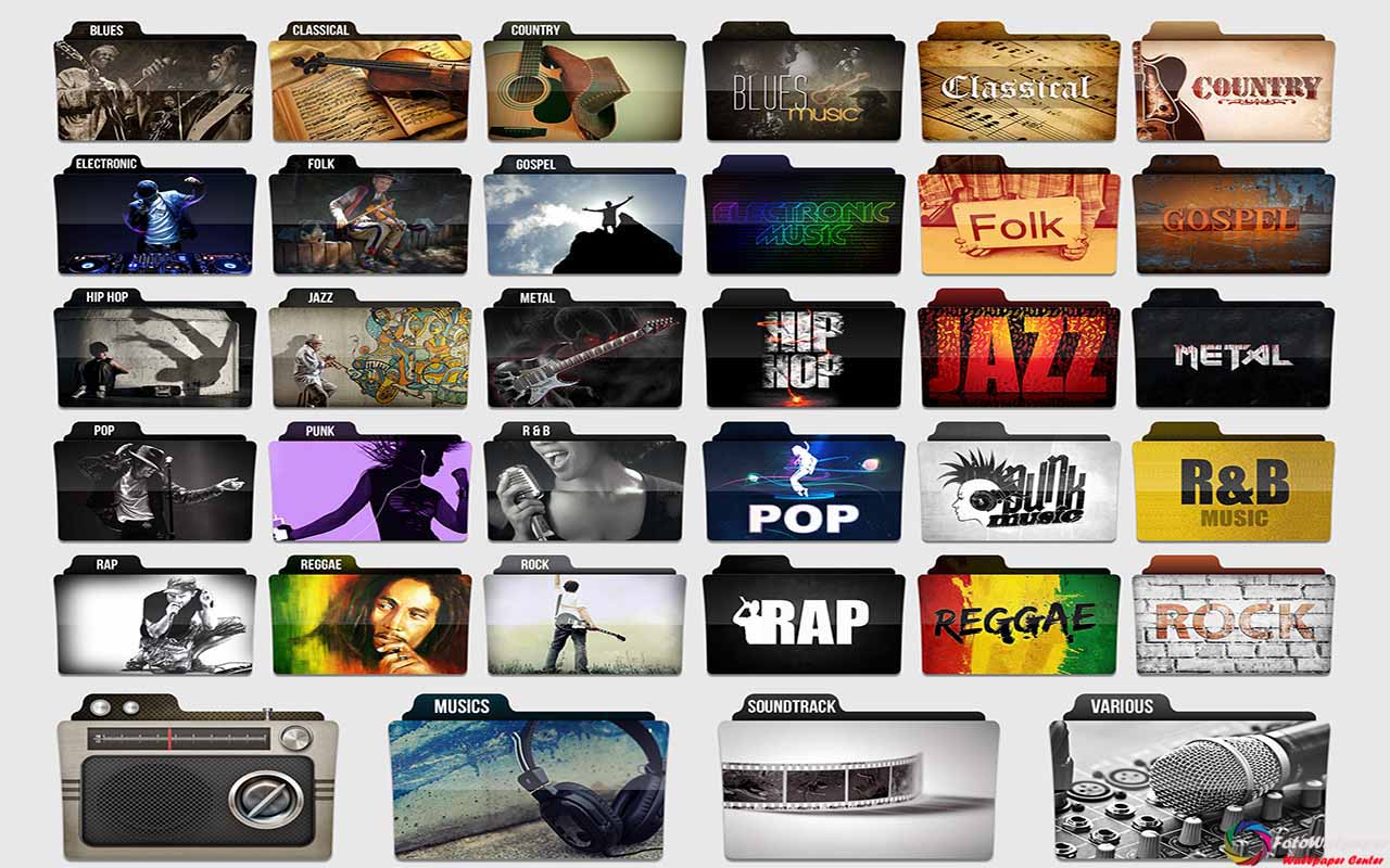 Folder Icon Music