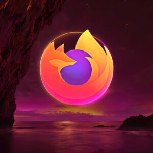 دانلود والپیپر لوگو مرورگر فایرفاکس