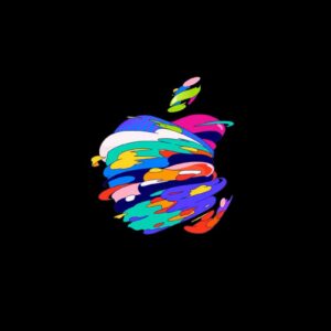 دانلود والپیپر لوگوی تاریک اپل